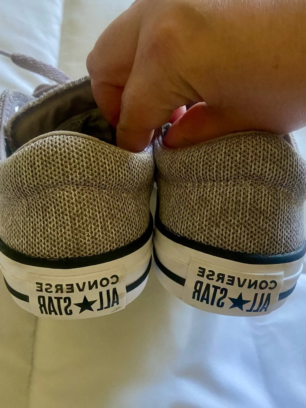 Converse All Star Women's Low-Top Sneakers in Taupe